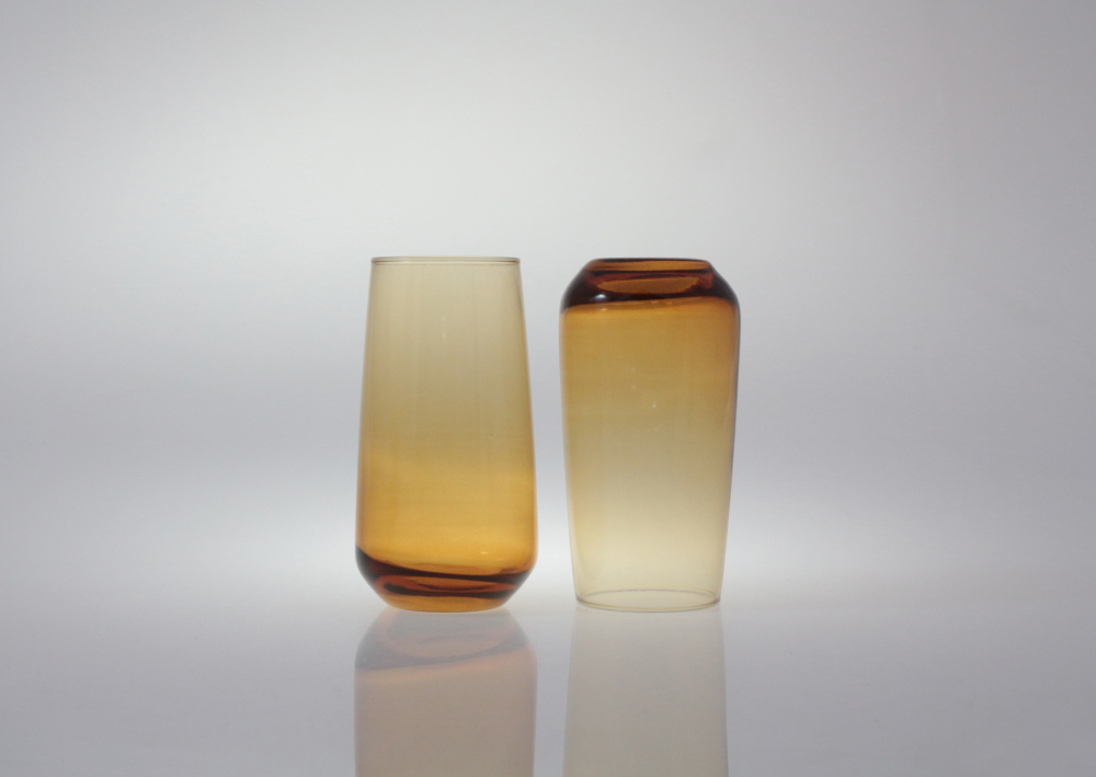 Helios szkło: Szklanki wysokie 430 ml - Sunset Miodowy (W4305252-79)