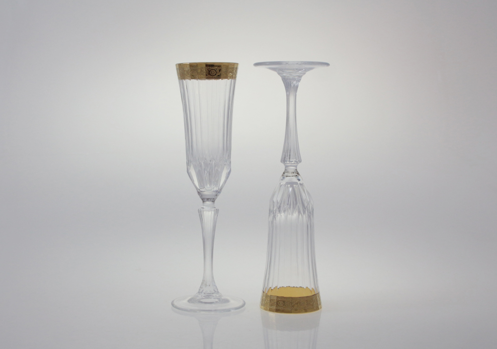 Helios szkło: Kieliszki kryształowe do szampana 180 ml - Prestige Mirador (949964)