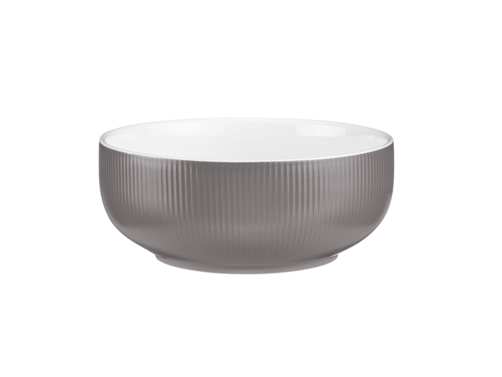 Helios szkło: Miska szara 25,5 cm - METRO (V-84002-3)