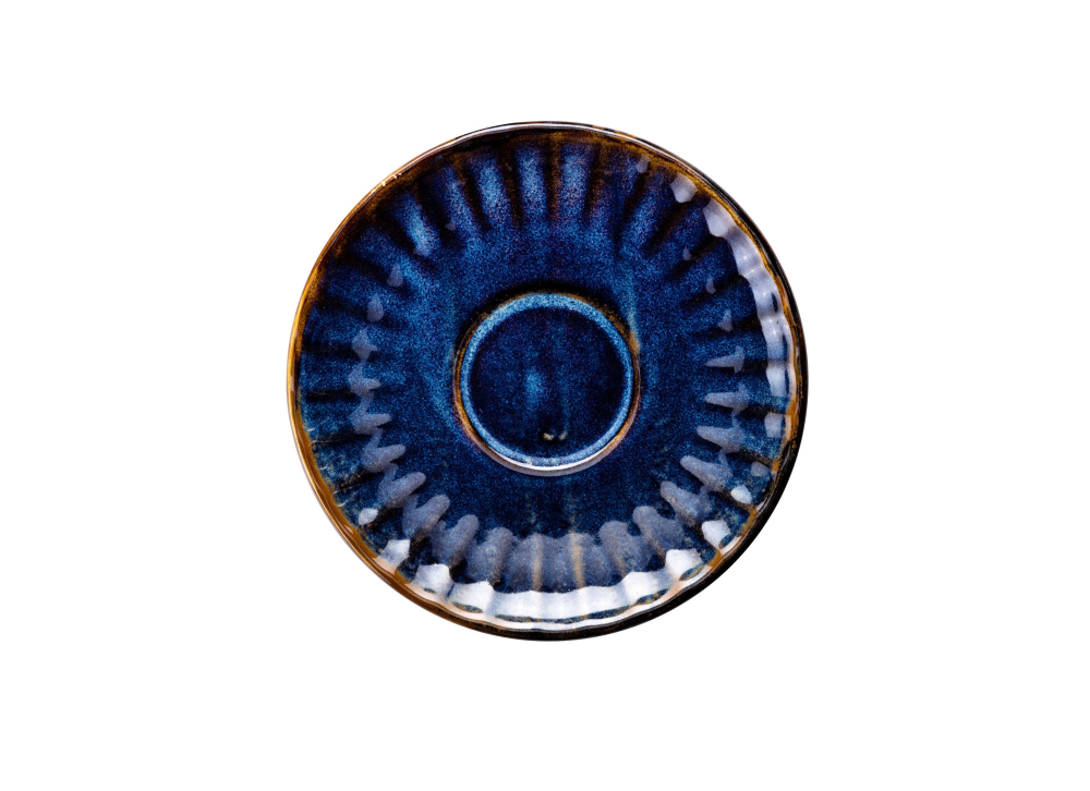 Helios szkło: Spodek 15 cm - DEEP BLUE (V-82026-12)