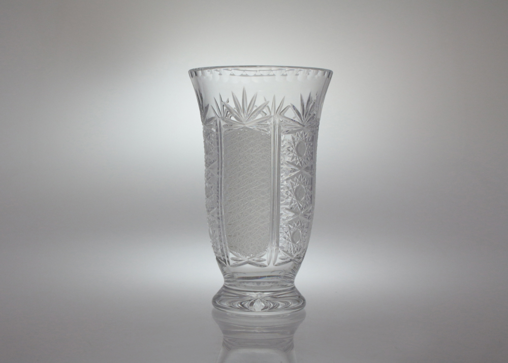 Helios szkło: Wazon kryształowy 25 cm - ST139 (Z0762)