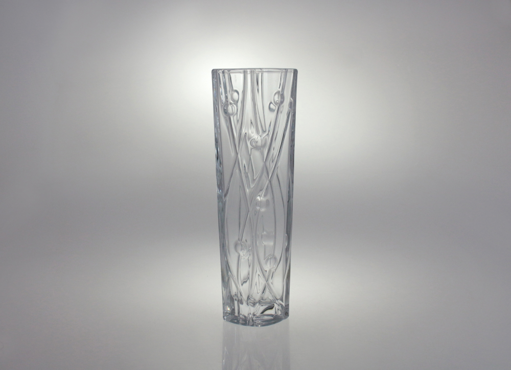 Helios szkło: Wazon kryształowy 30,5 cm - LABYRYNTH (853455)