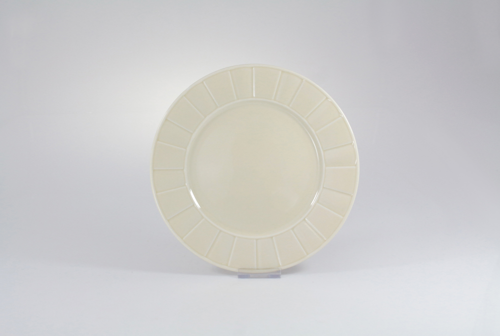 Helios szkło: Talerz deserowy 20,5 cm - OKTAWA GL04 Wanilia