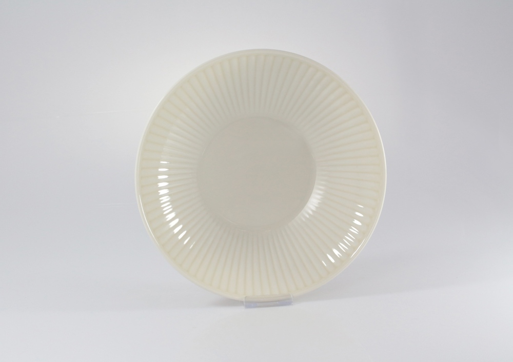 Helios szkło: Talerz głęboki 21,5 cm - DALIA GL04 Wanilia