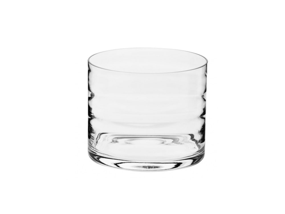 Helios szkło: Wazon z optykiem poziomym 19,6 cm (WA-8521)