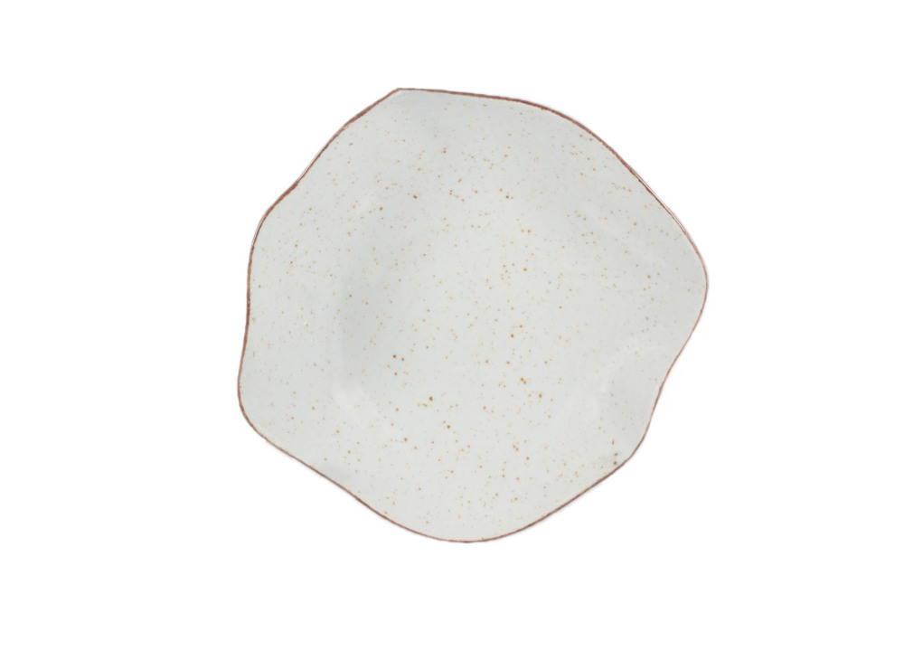 Helios szkło: Zestaw talerzy głębokich 23 cm / 2 szt. - 6833 STONE AGE / Beżowy