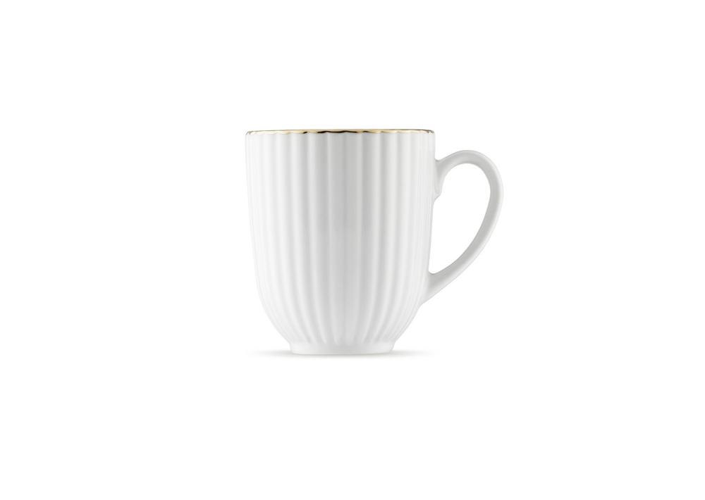 Helios szkło: Kubek 350 ml - 1608C DAISY Gold Line