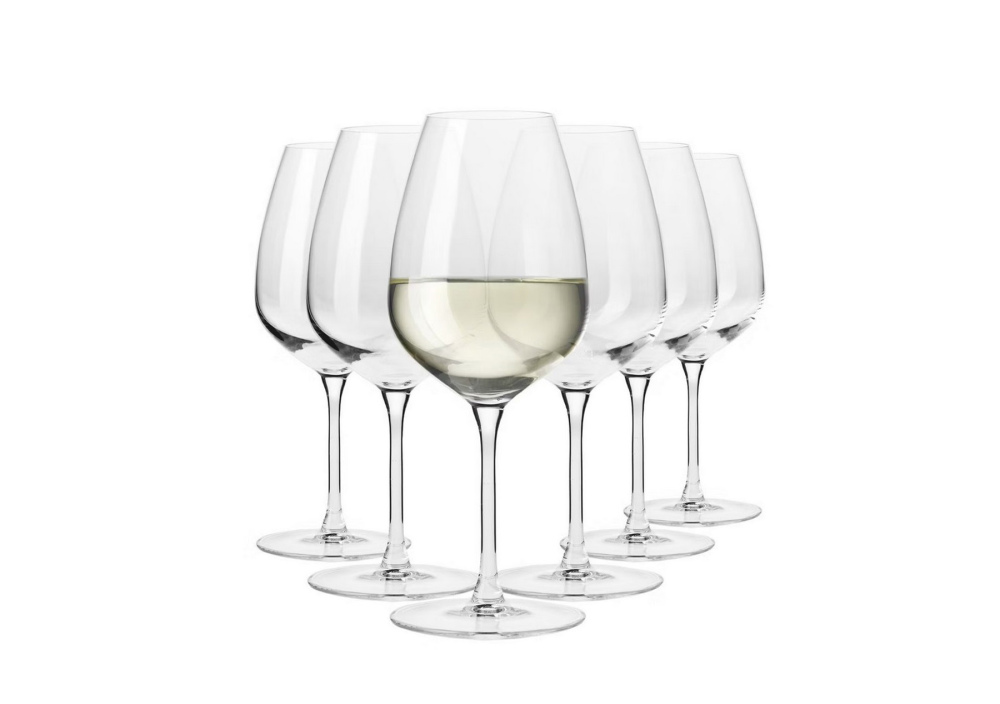 Helios szkło: Kieliszki do wina białego 530 ml / 6 szt. - DIVINE (C733)