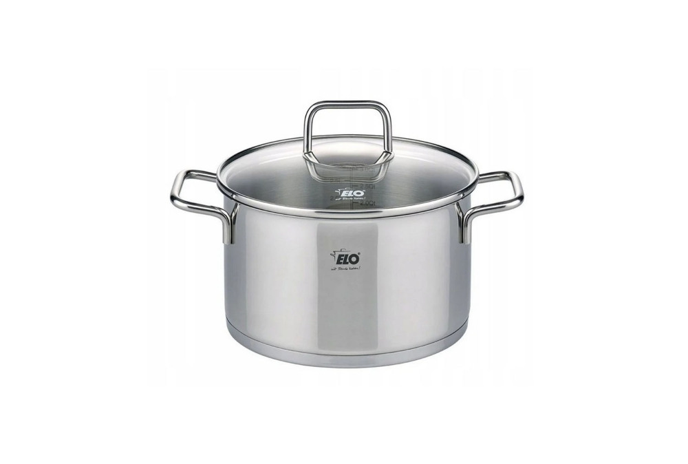 Helios szkło: Garnek z pokrywką 3,4 l / 20 cm - CITRIN