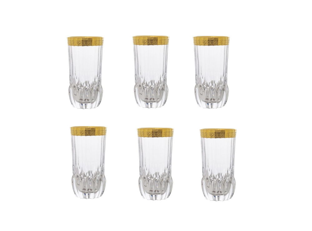 Helios szkło: Szklanki kryształowe wysokie 400 ml - Prestige Mirador (802930)