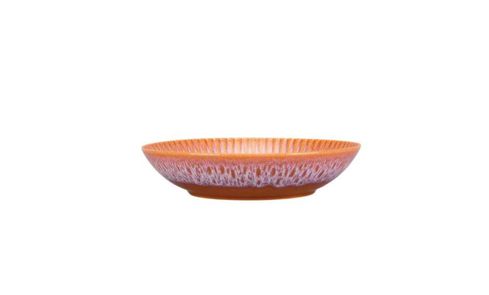 Helios szkło: Talerz głęboki 22 cm - STONEWARE S011T Blush (Daisy)