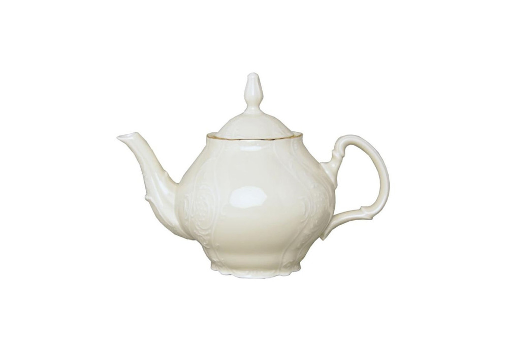 Helios szkło: Czajnik 1,20 l - Bernadotte Ivory Gold (074740)