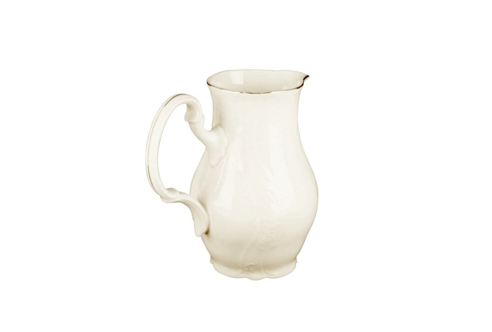 Helios szkło: Dzban do mleka 1,00 l - Bernadotte Ivory Gold (248707)