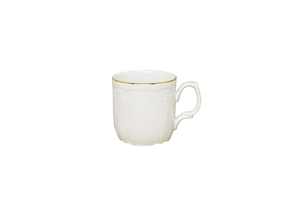 Helios szkło: Kubek 250 ml - Bernadotte Ivory Gold (553870)