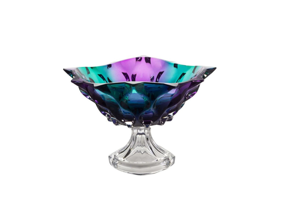 Helios szkło: Misa kryształowa na nodze 30,5 cm - Samba Gradient Dark (111932)