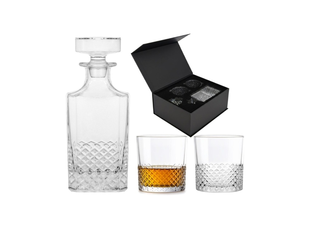 Helios szkło: Komplet do whisky 1+2 / CRYSTAL