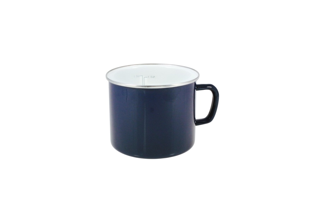 Helios szkło: Garnek do mleka 1,6 l - ROYALBLAU
