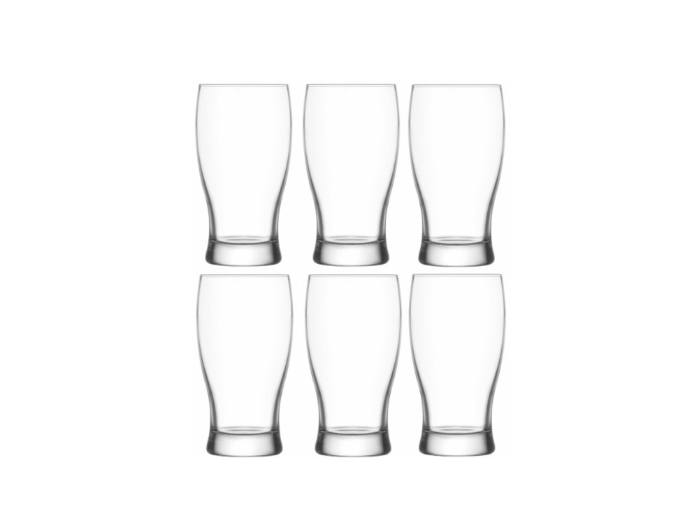 Helios szkło: Szklanki do piwa 580 ml / 6 szt. - BELEK (blk394)