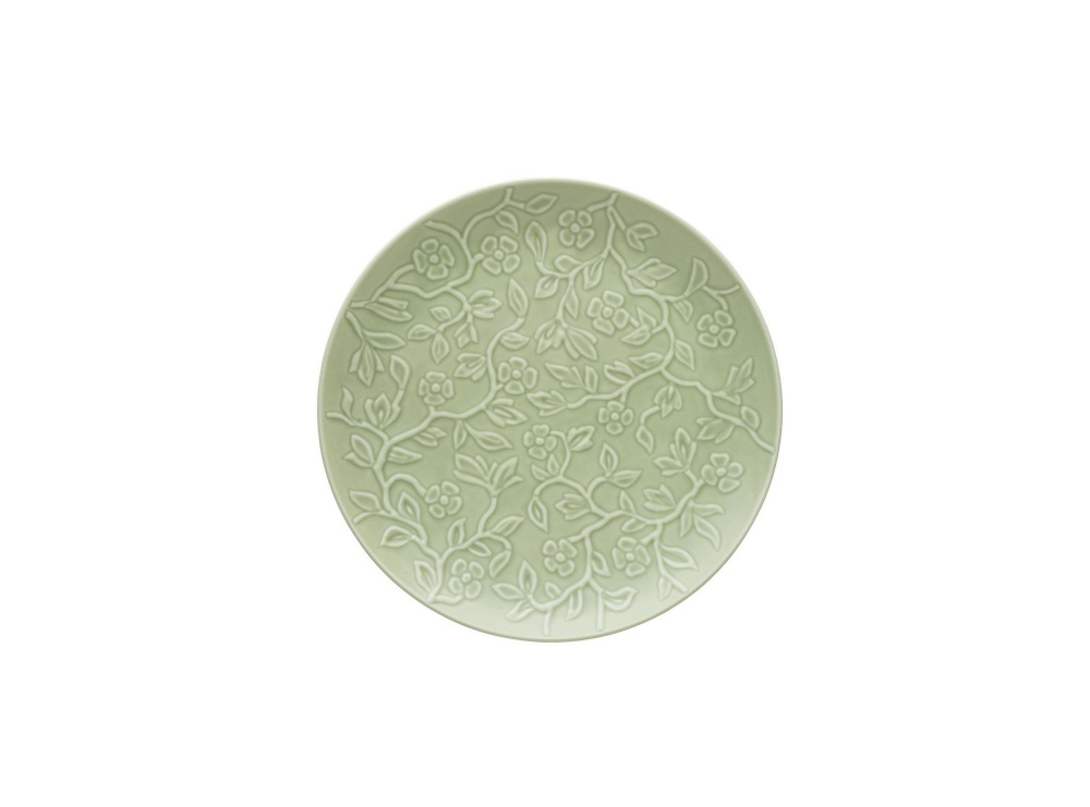 Helios szkło: Talerz deserowy 20,5 cm - KD00 HANAMI /limonkowy