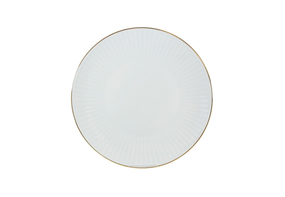 Helios szkło: Talerz płytki 26 cm - 3612 DALIA Złota Linia