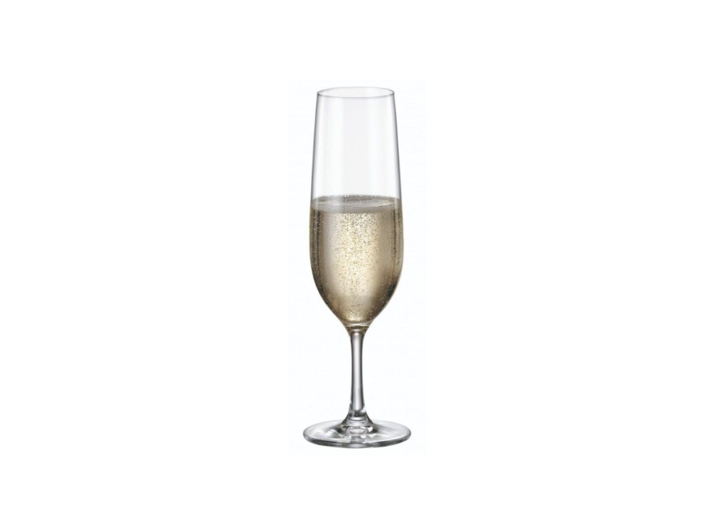 Helios szkło: Kieliszki do szampana 270 ml / 6 szt. - Mila (963422)