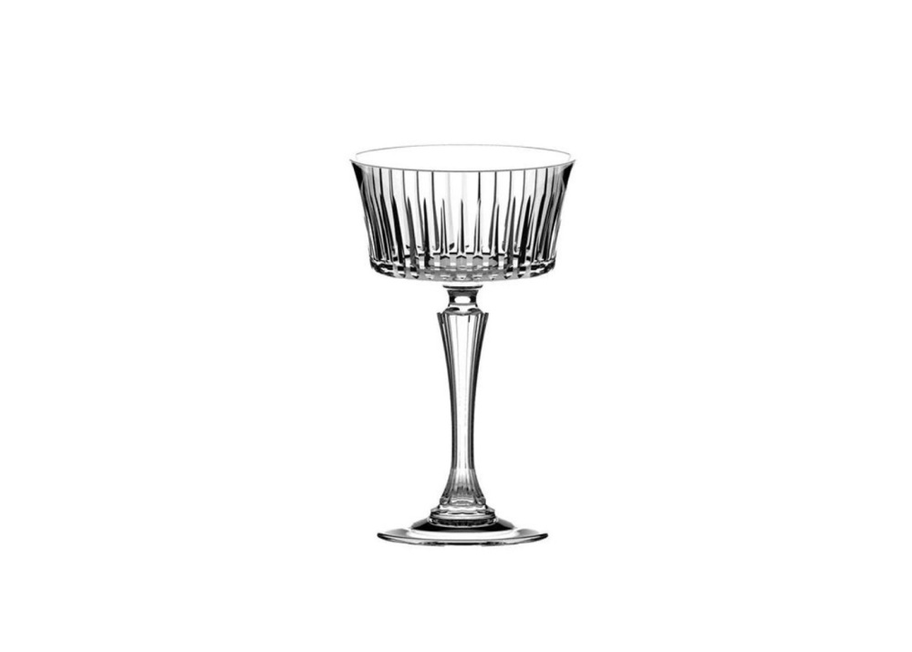 Helios szkło: Kieliszki szampan płaski 260 ml / 6 szt. - Timeless (280420)