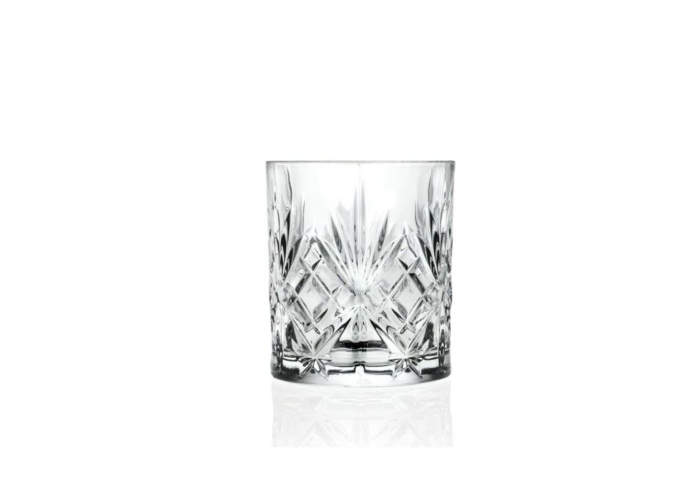 Helios szkło: Szklanki niskie 240 ml / 6 szt. - Melodia (259350)