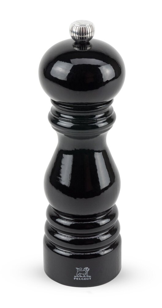 Helios szkło: Młynek do soli kamiennej 18 cm - czarny, Paris (PG-1870418-SME)