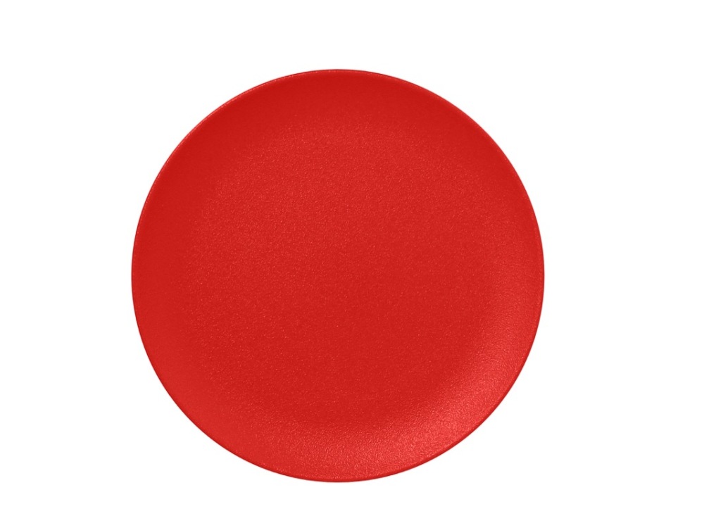 Helios szkło: NEOFUSION talerz plaski 15 cm czerwony