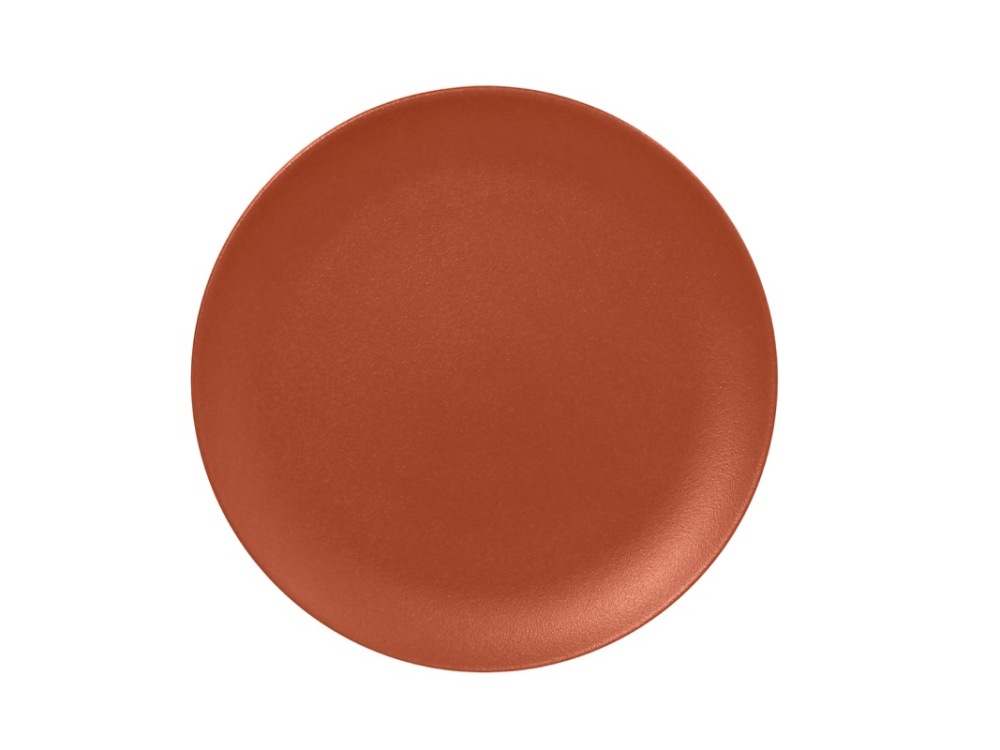 Helios szkło: NEOFUSION talerz płaski 27 cm ceglasty