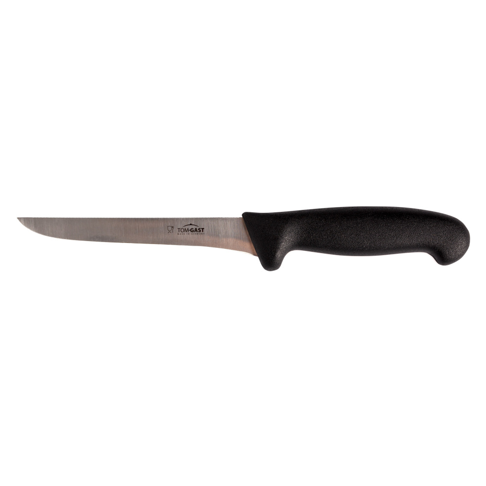 Helios szkło: Nóż do filetowania, 15 cm, czarny