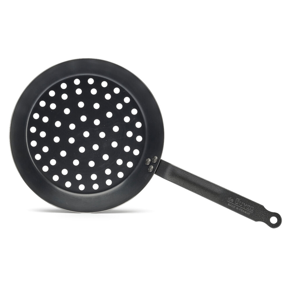 Helios szkło: Patelnia perforowana do warzyw śr. 28 cm