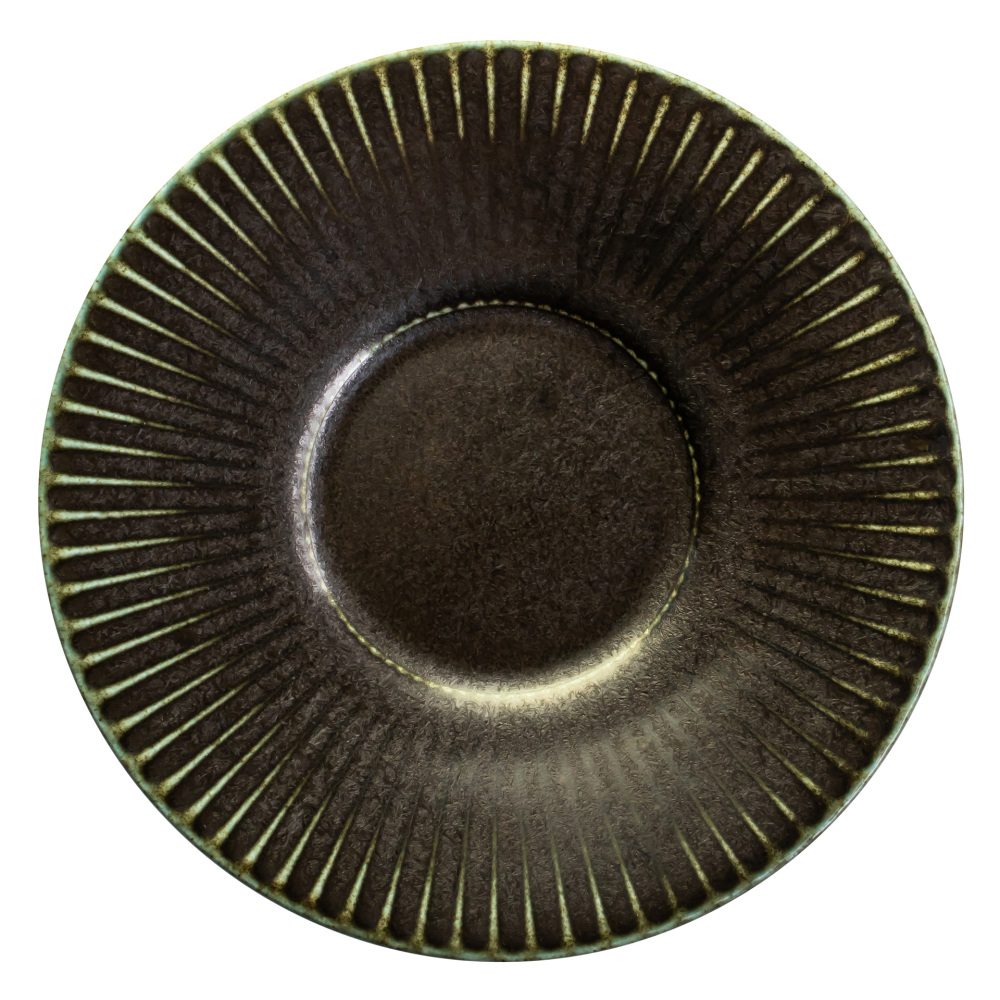 Helios szkło: Spodek 13 cm - Plisse (V-80505-8)