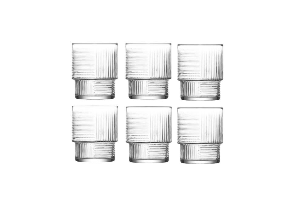Helios szkło: Szklanki niskie 230 ml / 6 szt. - Helen (HLN346)