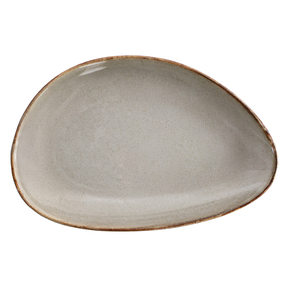 Helios szkło: Talerz płaski, 20x13 cm, Samto Wikle