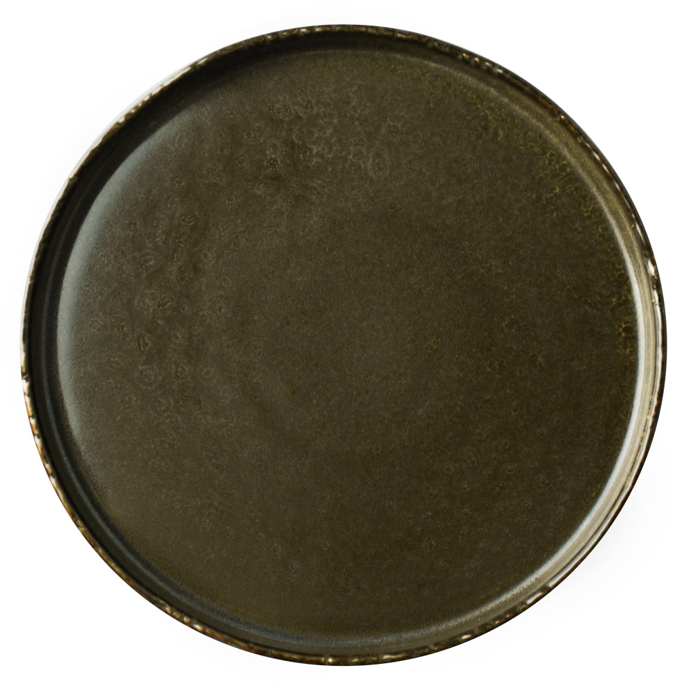 Helios szkło: Talerz płytki 25 cm - Alga (V-90204-4)