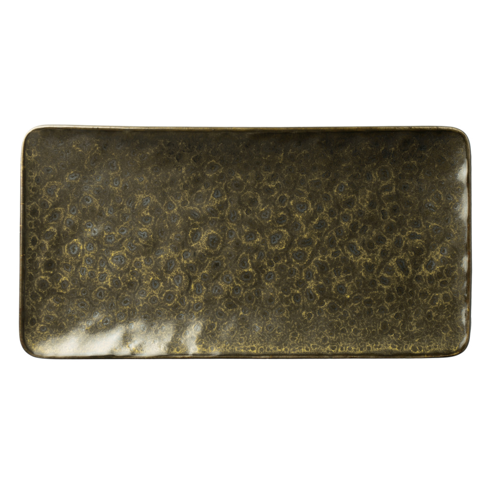 Helios szkło: Talerz prostokątny 25x13 - Alga (V-90210-6)