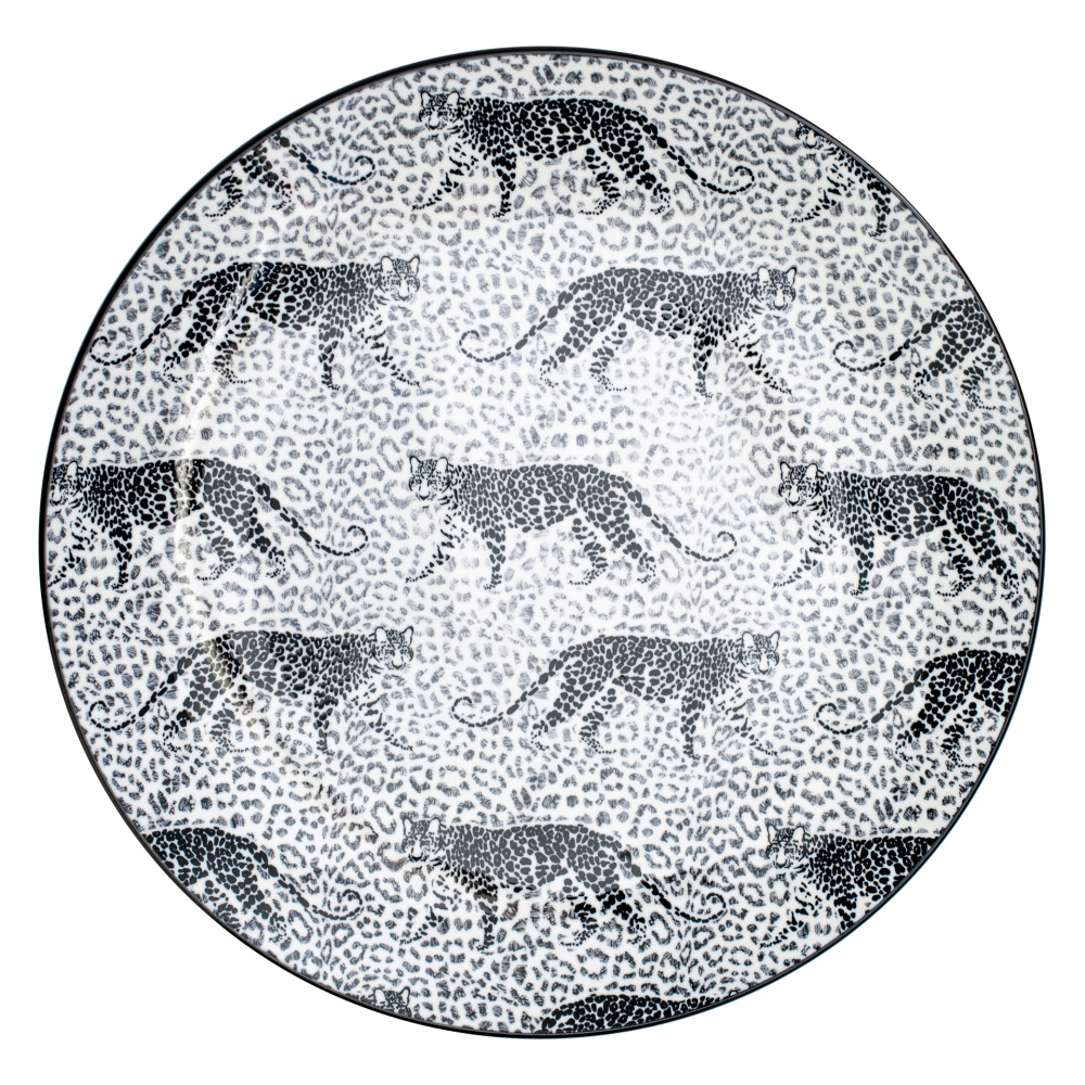 Helios szkło: Talerz płaski, 26 cm, Wild