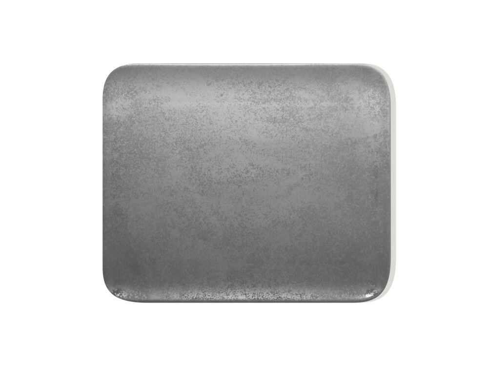 Helios szkło: Talerz płaski, 33x27 cm, Shale