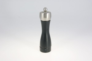Helios szkło: Młynek do soli kamiennej 20 cm - FIDJI Czarny mat (PG-24475)