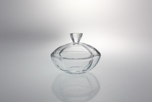 Helios szkło: Bomboniera kryształowa 18 cm - SMILE (CZ587824)