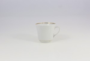 Helios szkło: Filiżanka 0,25 l - B014 KAMELIA + Spodek 15,5 cm / do filiżanki 250 ml - B014 KAMELIA