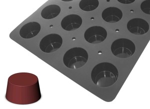 Helios szkło: Mata silikonowa MoulFlex Pro do wypieku muffinów (53 cm)