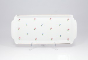 Helios szkło: Taca na ciasto 35 cm - 0112 ROMA