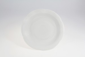 Helios szkło: Salaterka 26 cm - C000 KAMELIA Biała