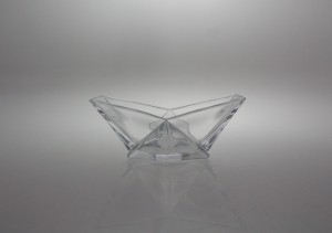 Helios szkło: Misa kryształowa 15,5 cm - ORIGAMI (999337)
