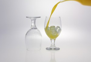 Helios szkło: Szklanki na nodze 400 ml / 6 szt. - MISKET (mis571)