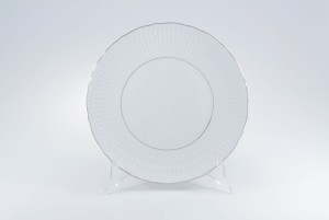 Helios szkło: Talerz płytki 28 cm - 3607 Sofia / Platynowa