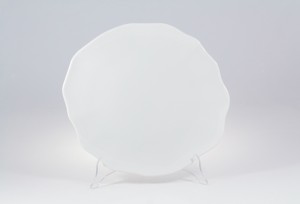 Helios szkło: Talerz płytki 33 cm  - STONE AGE Niedekorowany (LU4658)
