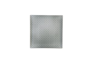 Helios szkło: Talerz płytki / kwadratowy 20,5 cm - K10E MARRAKESZ (szary)